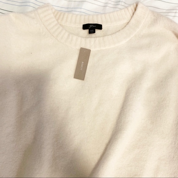 J. Crew oversized ivory sweater Sz XXL NWT - Picture 4 of 6